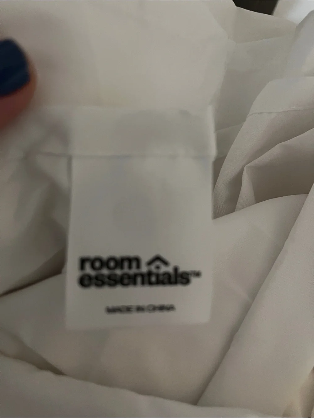 Room Essentials White flat sheet